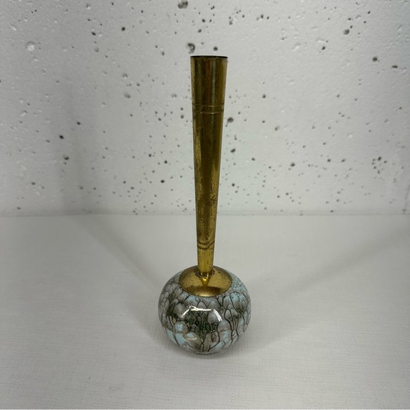 Vintage DELFT Holland Art Deco Handpainted Bud Vase - Picture 1 of 13